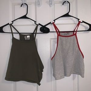 Two tank tops